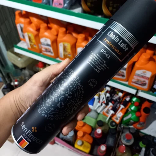 Dưỡng sên Senfineco 9941 Chain Lube Professional 650ML chính hãng - Hình ảnh 2