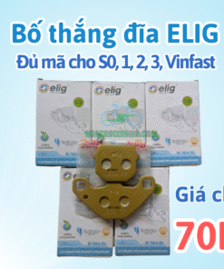 Bố thắng đĩa, má phanh đĩa ELIG Dùng cho DatBike Quantum