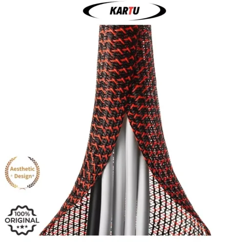 Ống PET Dây Gen Lưới Bọc Dây Điện Phi 4 - 10mm Màu Đen, Đỏ đen (Dây xác rắn) - Hình ảnh 6