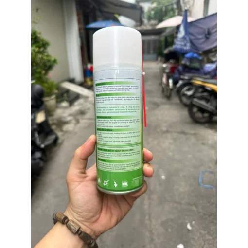 Dưỡng sên BZ Mỡ Bò Xanh Lithium 450ml chống văng - cao cấp. - Hình ảnh 2
