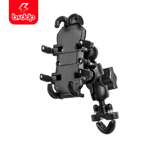 Kẹp điện thoại, Giá đỡ gắn điện thoại chống sốc gắn chân gương hoặc ghi đông. - Hình ảnh 5