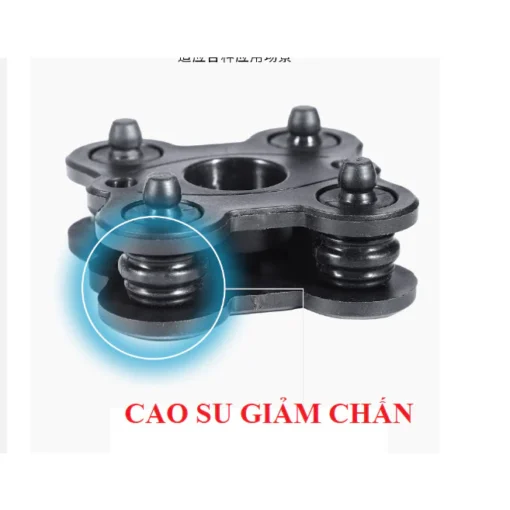 Kẹp điện thoại, Giá đỡ gắn điện thoại chống sốc gắn chân gương hoặc ghi đông. - Hình ảnh 4