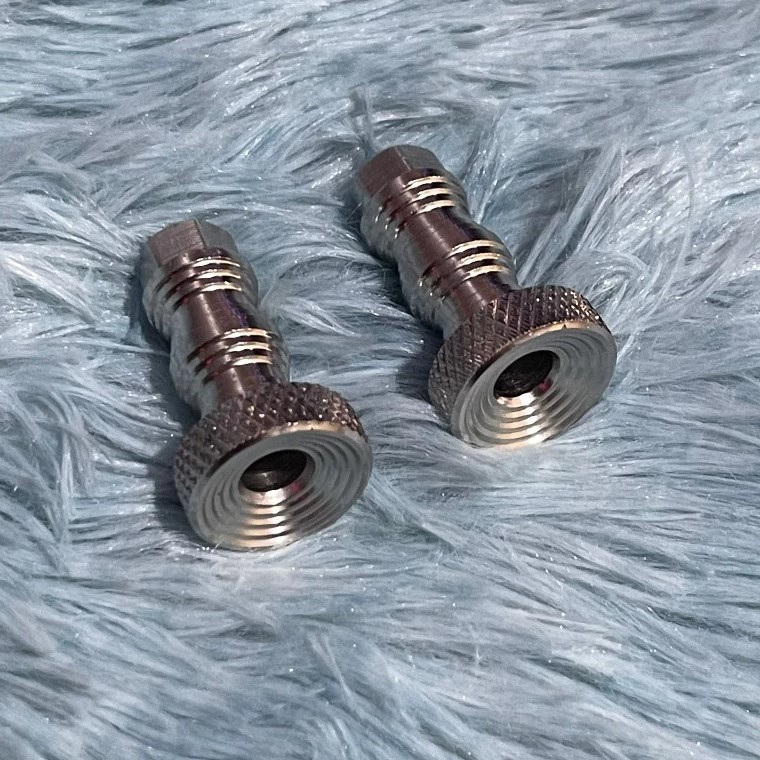 Cặp ốc nòng tăng sên inox 304 CNC cao cấp