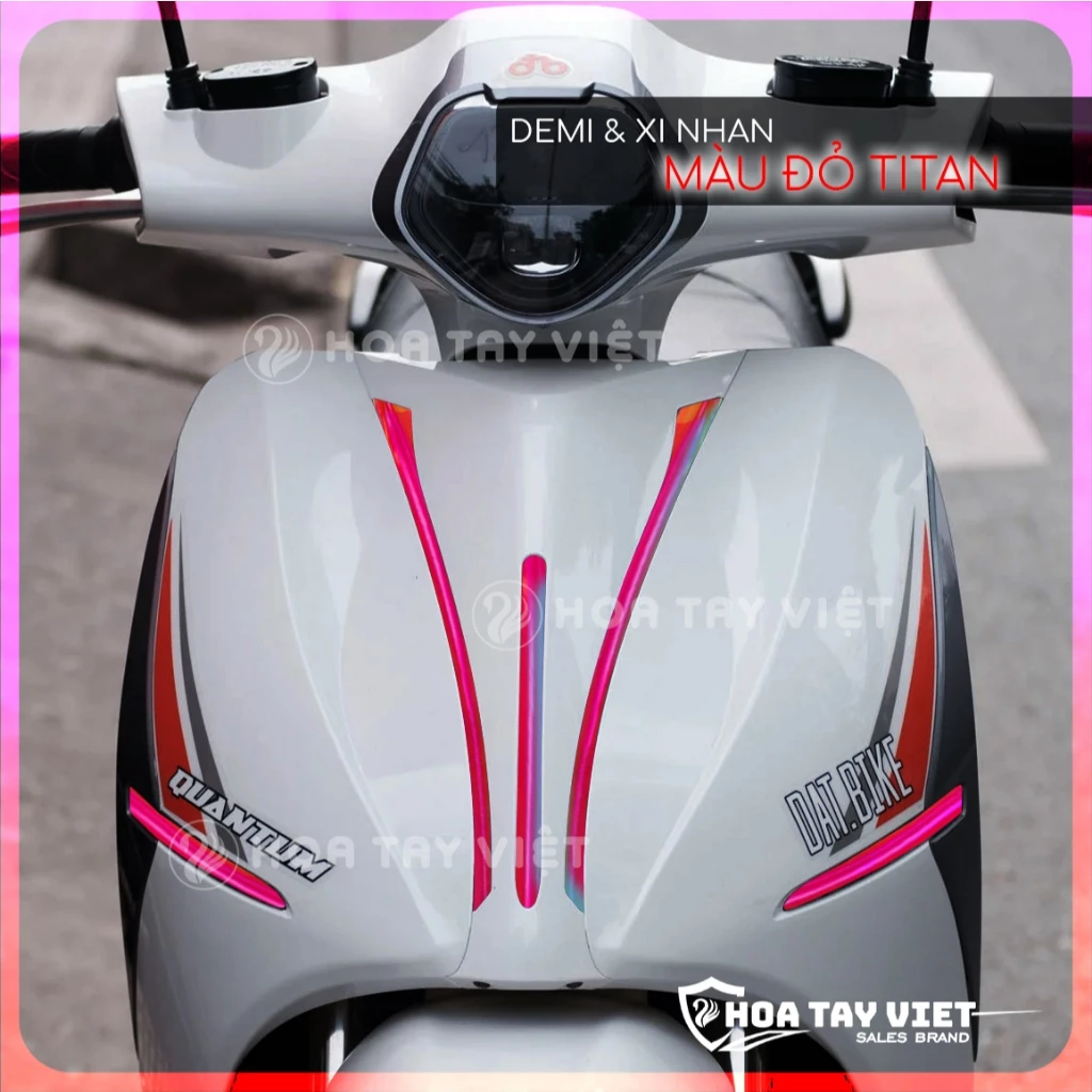 Miếng dán TITAN trang trí DEMI & XI NHAN DATBIKE QUANTUM chống trầy xe máy điện datbike