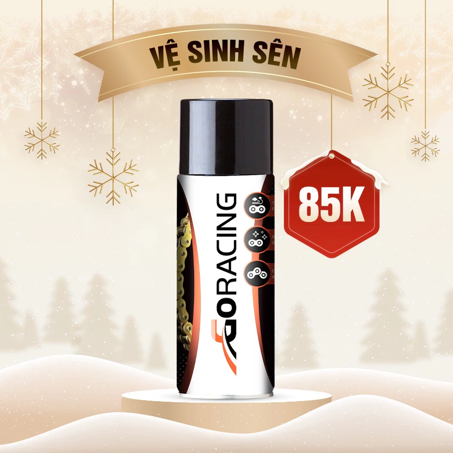 Chai xịt vệ sinh sên GoRacing (400ml)