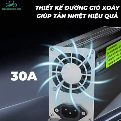 Bộ sạc nhanh 3000W điều chỉnh dòng 30A và áp 40V-99.6V - Hình ảnh 4