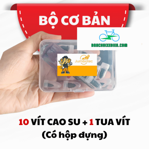 Vít Vá Lốp Khẩn Cấp Jumbotec: Vít Lõi Thép Bọc Cao Su - Vá Nhanh Ô Tô, Xe Máy - Không Cần Tháo Lốp - Ảnh 4