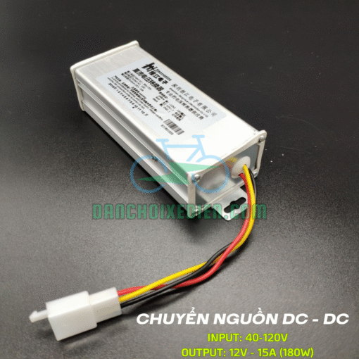 Bộ chuyển nguồn 40 - 120V ra 12V 15A công suất 180W - Ảnh 3