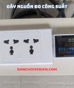 Thiết Bị Đo Công Suất & Dây Nguồn Cho Sạc Xe Điện – Hiển Thị Đa Thông Số