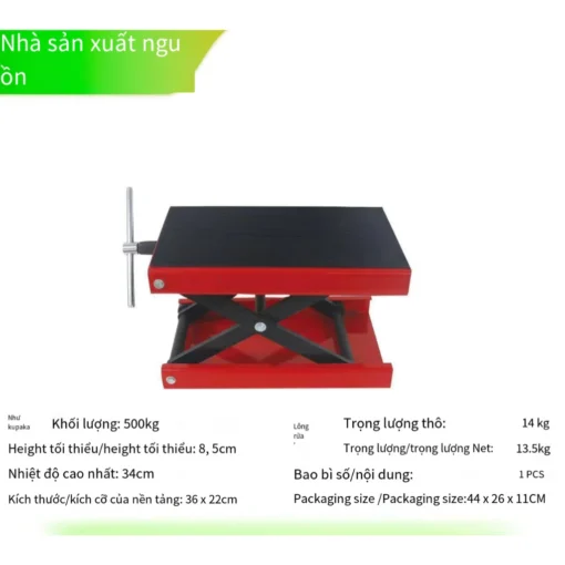 Bàn nâng hạ gầm sửa chữa xe máy, xe điện chuyên nghiệp tiện lợi. - Ảnh 3