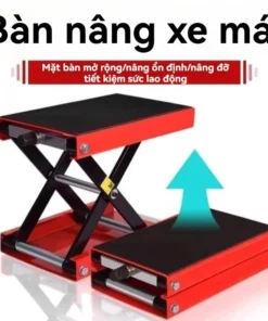 Bàn nâng hạ gầm sửa chữa xe máy, xe điện chuyên nghiệp tiện lợi.