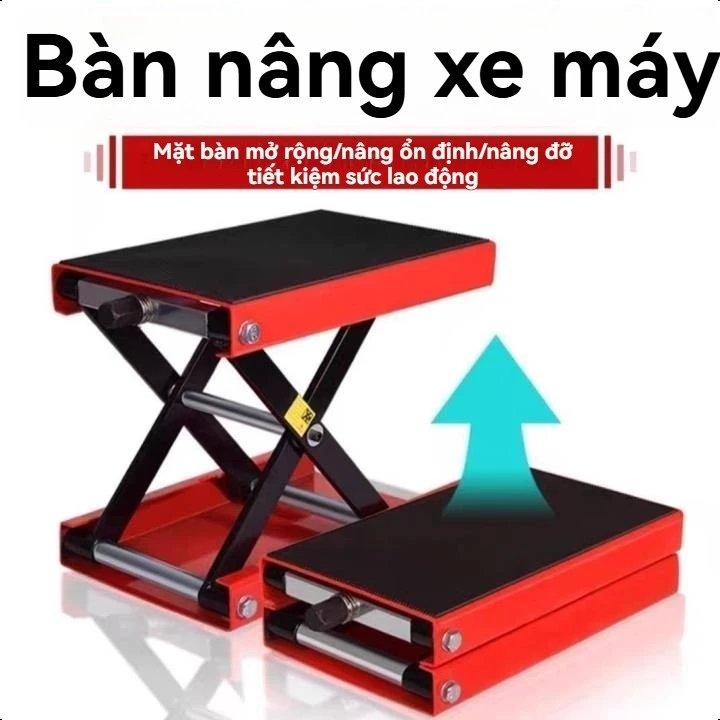 Bàn nâng hạ gầm sửa chữa xe máy, xe điện chuyên nghiệp tiện lợi.