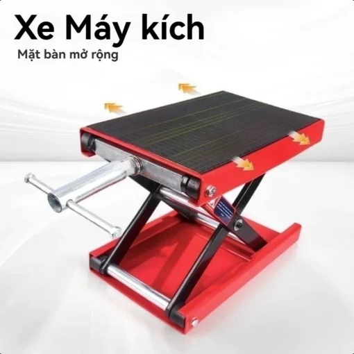 Bàn nâng hạ gầm sửa chữa xe máy, xe điện chuyên nghiệp tiện lợi. - Ảnh 2