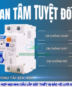 CB Chống Giật – Chống Chập – Chống Rò CHINT NXBLE-63Y