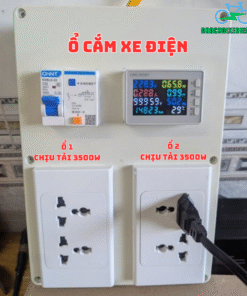 Hộp điện sạc xe máy điện tại nhà – chống giật, chống chập, điều khiển từ xa.