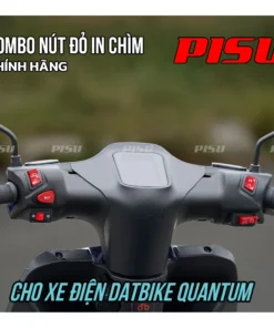 Combo Nút Nhấn Đỏ In Chìm PISU Chính Hãng cho Quantum