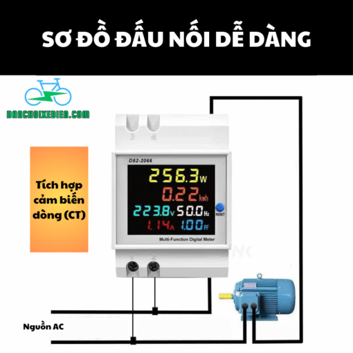 Đồng Hồ Đo Điện Đa Năng Kỹ Thuật Số D52-2066 - Ảnh 5