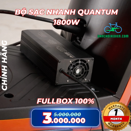 Bộ sạc nhanh Dat Bike Quantum 1800W Chính hãng (mới 100%)