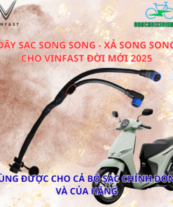 Dây Sạc - Xả Song Song Cho VinFast Đời Mới 2025 (Evo, Feliz,...) | Hỗ Trợ Sạc Zin & Sạc Chỉnh Dòng