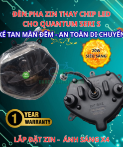 Đèn Pha Zin Thay Chip LED 20W Cho Quantum (S0-S3) | Sáng Gấp 2,5 Lần
