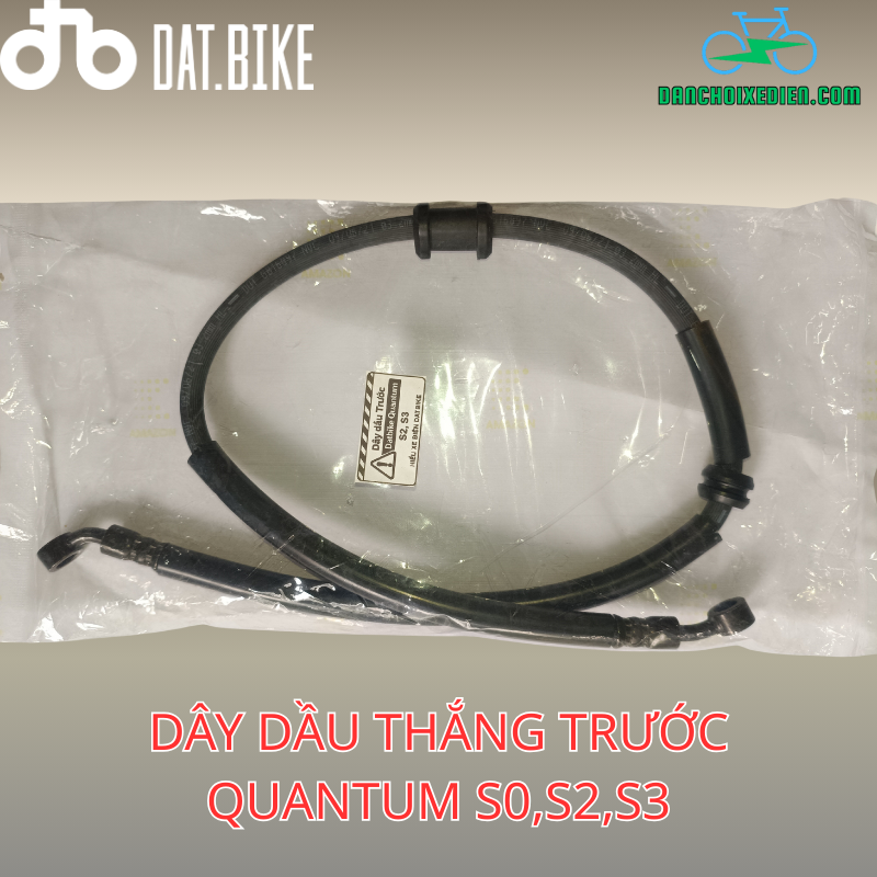 Dây Dầu Phanh Trước Cho Dat.Bike Quantum (S0-S2-S3) | Bóp Nhẹ - Thắng Ăn - Không Cạ Nhựa