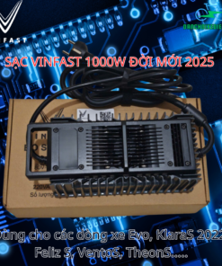 Sạc VinFast 1000W Đời Mới 2025 Chính Hãng - Sạc Nhanh Cho Evo, Feliz S, Klara S (Pin LFP)