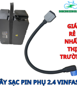 Dây Sạc Pin Phụ 2.4 VinFast – Giá Rẻ Nhất Thị Trường | Kết Nối Chuẩn, Sạc Ổn Định