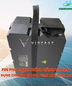 Pin Phụ 2.4kw Chính Hãng VINFAST – Giải pháp tăng tầm hoạt động xe điện.