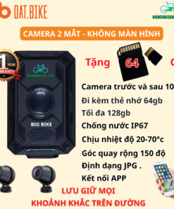 CAMERA HÀNH TRÌNH 2 MẮT XE MÁY ĐIỆN – KHÔNG MÀN HÌNH | FULL HD 1080P