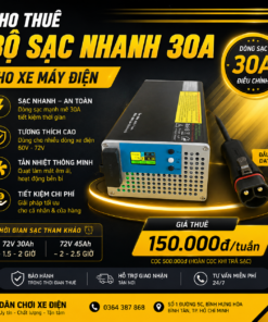thuê sạc xe điện datbike