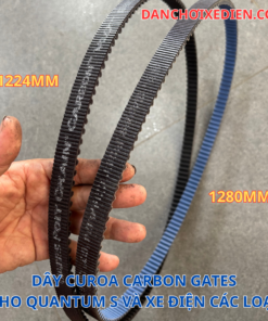 DÂY CUROA CARBON GATES CHÍNH HÃNG CHO DATBIKE QUANTUM S – ĐỘ BỀN CAO, VẬN HÀNH ÊM ÁI