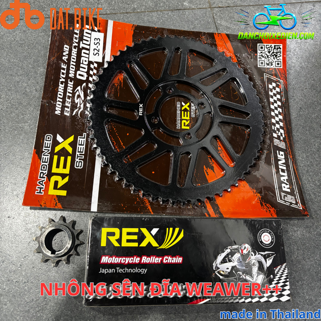 BỘ NHÔNG SÊN DĨA DATBIKE WEAVER++ 12T – 60T